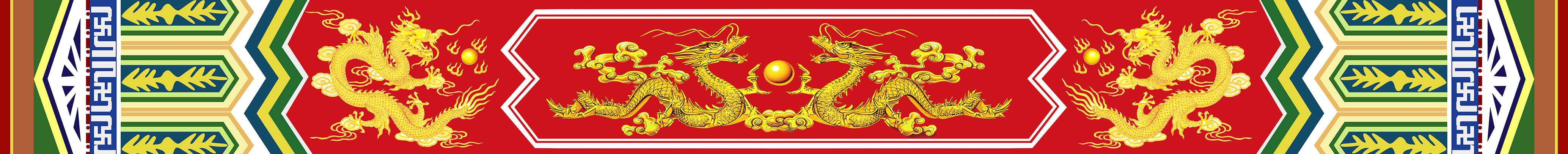 新中式背景墙横梁