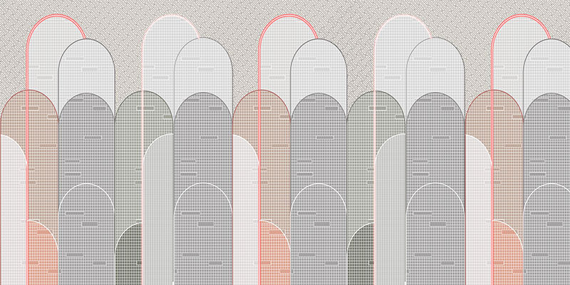 现代简约背景墙几