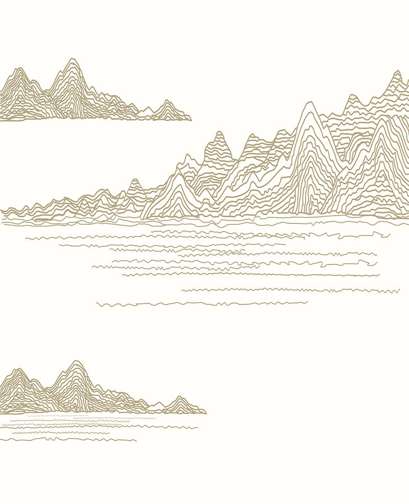 背景墙新中式曲线