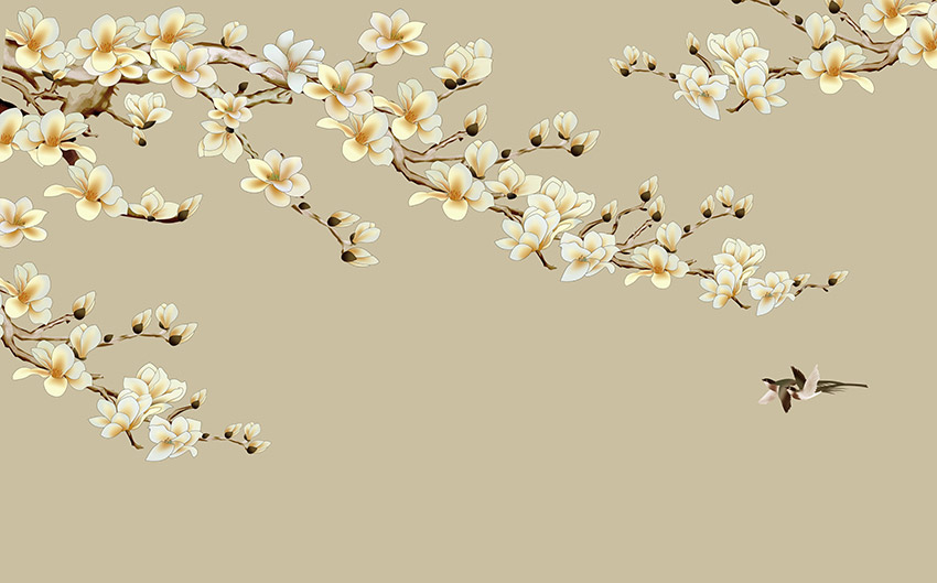 不分层新中式玉兰