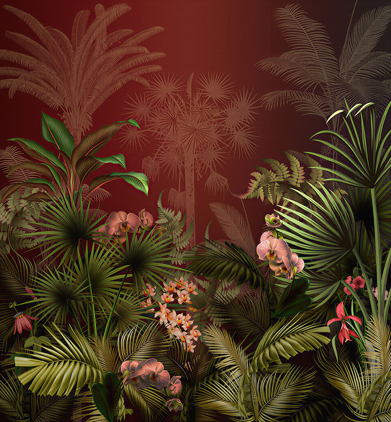 背景墙现代简约热