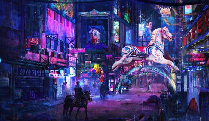 赛博朋克 科技背