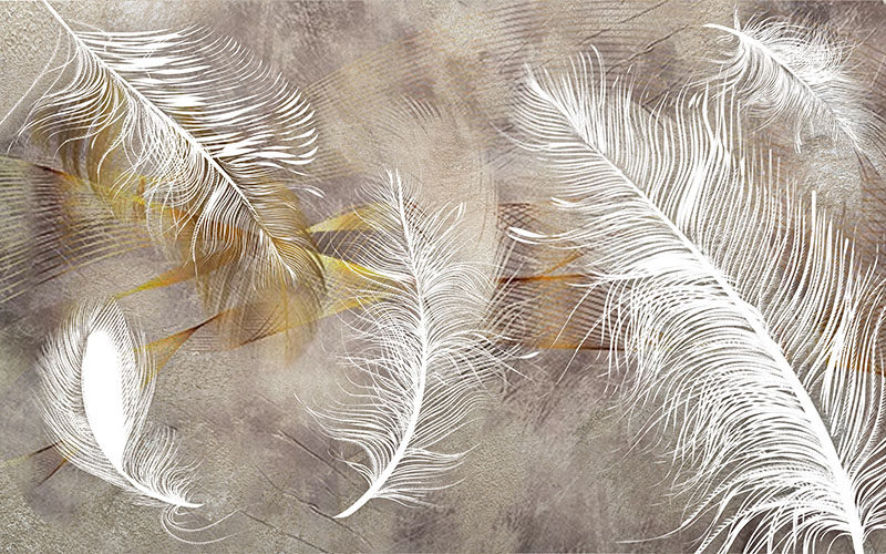 现代简约背景墙白