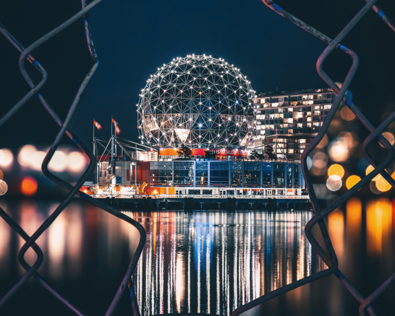 夜晚风景背景墙夜