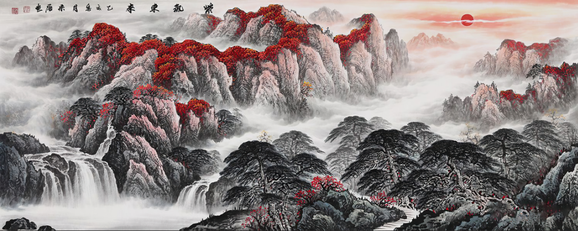 背景墙新中式复古