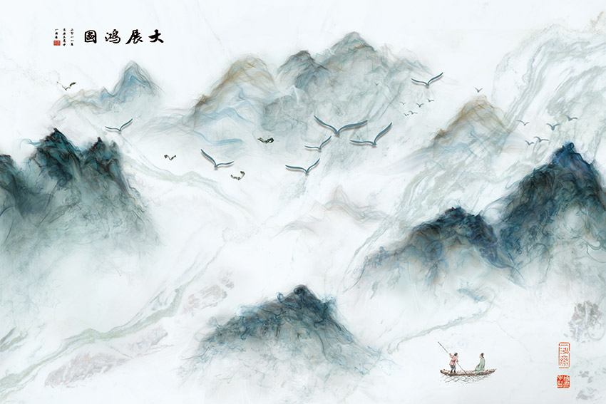 中式意境山水大展