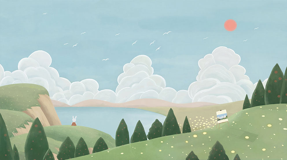 现代简约儿童房卡