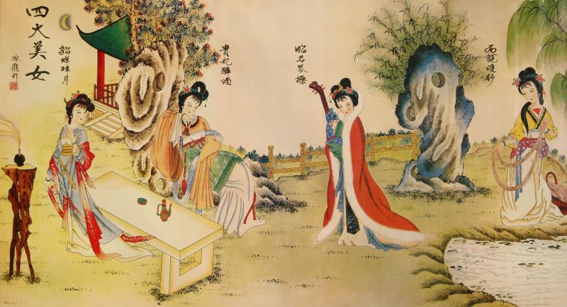 古代四大美女背景