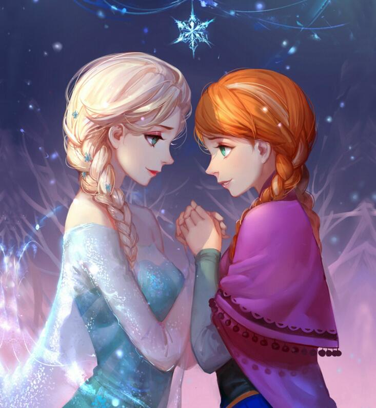 动漫冰雪奇缘公主