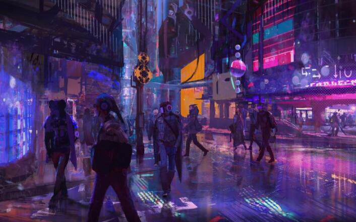 赛博朋克 科技背