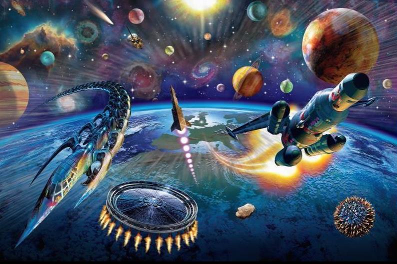 星空梦幻背景墙星