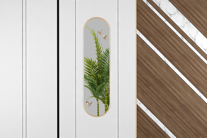 现代简约背景墙格