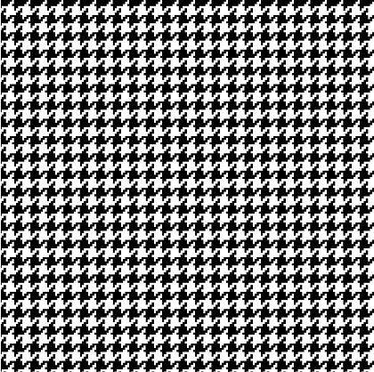 千鸟格 黑白背景