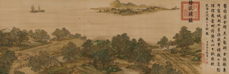 清版清明上河图部