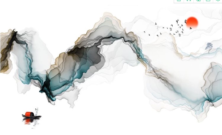 欧式抽象油画变换