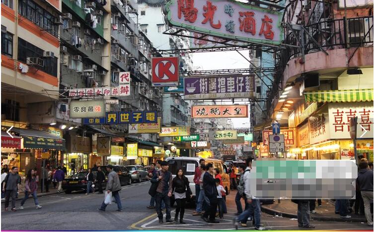复古怀旧香港建筑