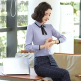 Рубашка для работы, лонгслив, униформа, пиджак классического кроя, с рукавом