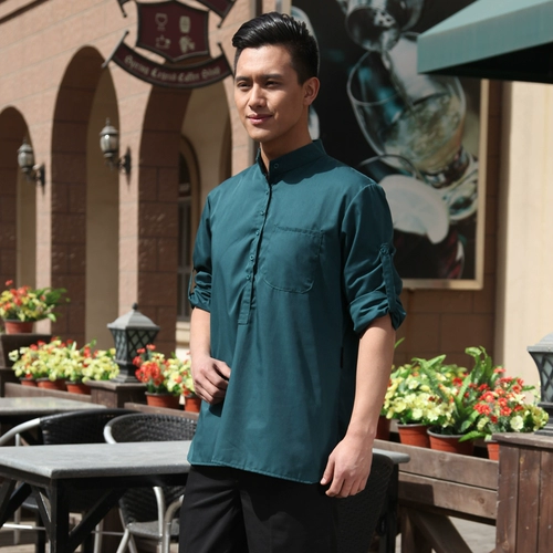 Отец -официант, рабочая одежда, обеденный ресторан, ресторан, ресторан, ресторан Hotpot Restaurant Summer Clate