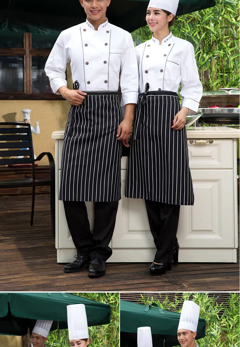 Uniforme de cuisinier en coton - Ref 1910389 Image 23