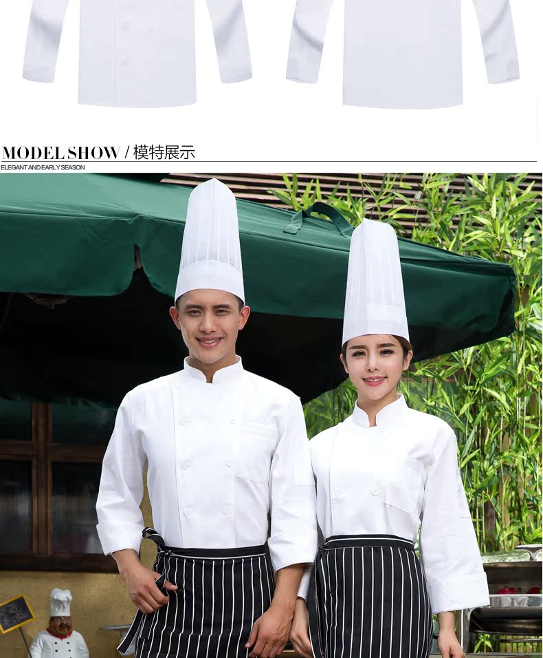 Tenue de cuisinier en coton - Ref 1910446 Image 21