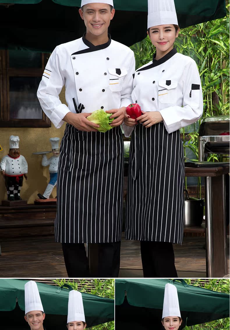 Tenue de cuisinier en coton - Ref 1910401 Image 27