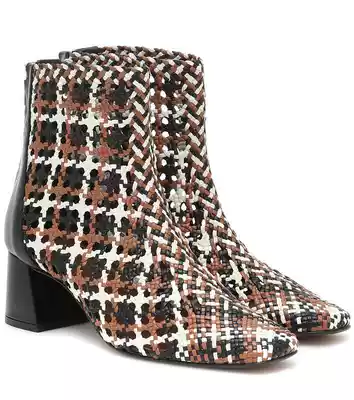 7 zhe SOULIERS MARTINEZ 2021 leather ladies ankle boots