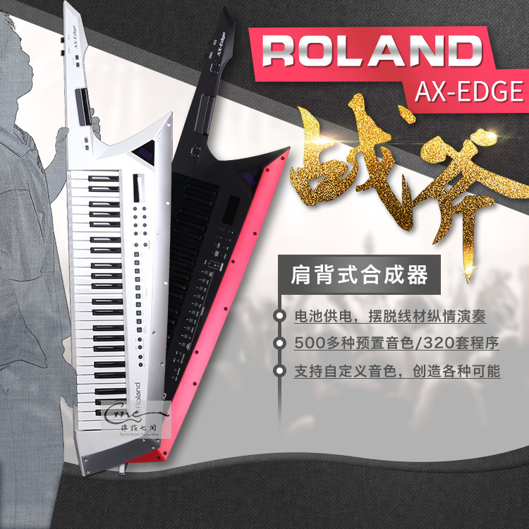 Roland AX-Edge Roland Tomahawk Shoulder Back Synthesizer 49 Key synthesizer AX-Synth Upgrade Section