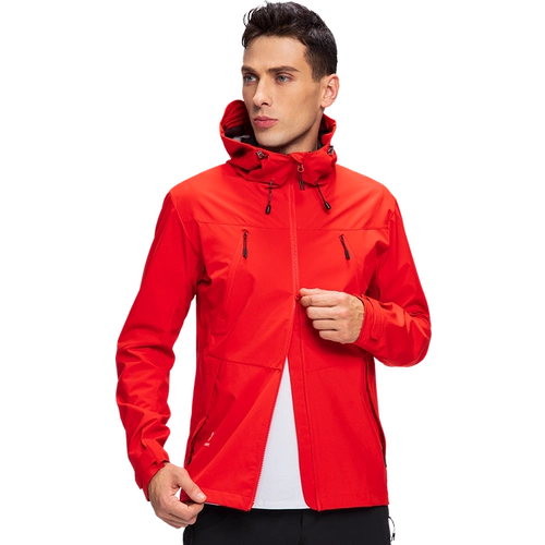 Спортивный весенний дорожный утепленный плащ, короткая ветрозащитная куртка с капюшоном, оверсайз