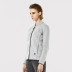 HOTSUIT Cô mùa thu Slim Thể thao Retro Áo khoác đứng Cổ áo cardigan Áo len thể thao thông thường - Thể thao lông cừu / jumper Thể thao lông cừu / jumper
