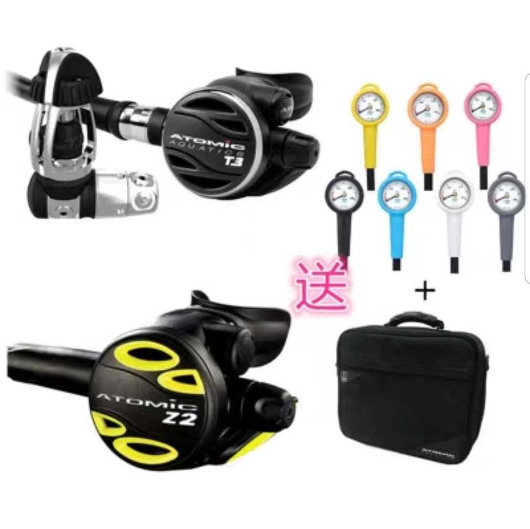 ATOMIC T3 titanium alloy light Z2 spare DBT pressure meter ultralight diving regulator