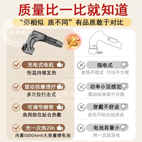 Протектор плеча, теплый массажер плеч, артефакт, не подлежащий лечению, электрический нагревательный компресс, физиотерапия, прижигание плеча для сна, специально для мужчин