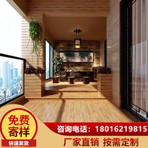 Finnish wood floor outdoor terrace floor grape frame wooden board keel wooden strip door head indoor main beam column