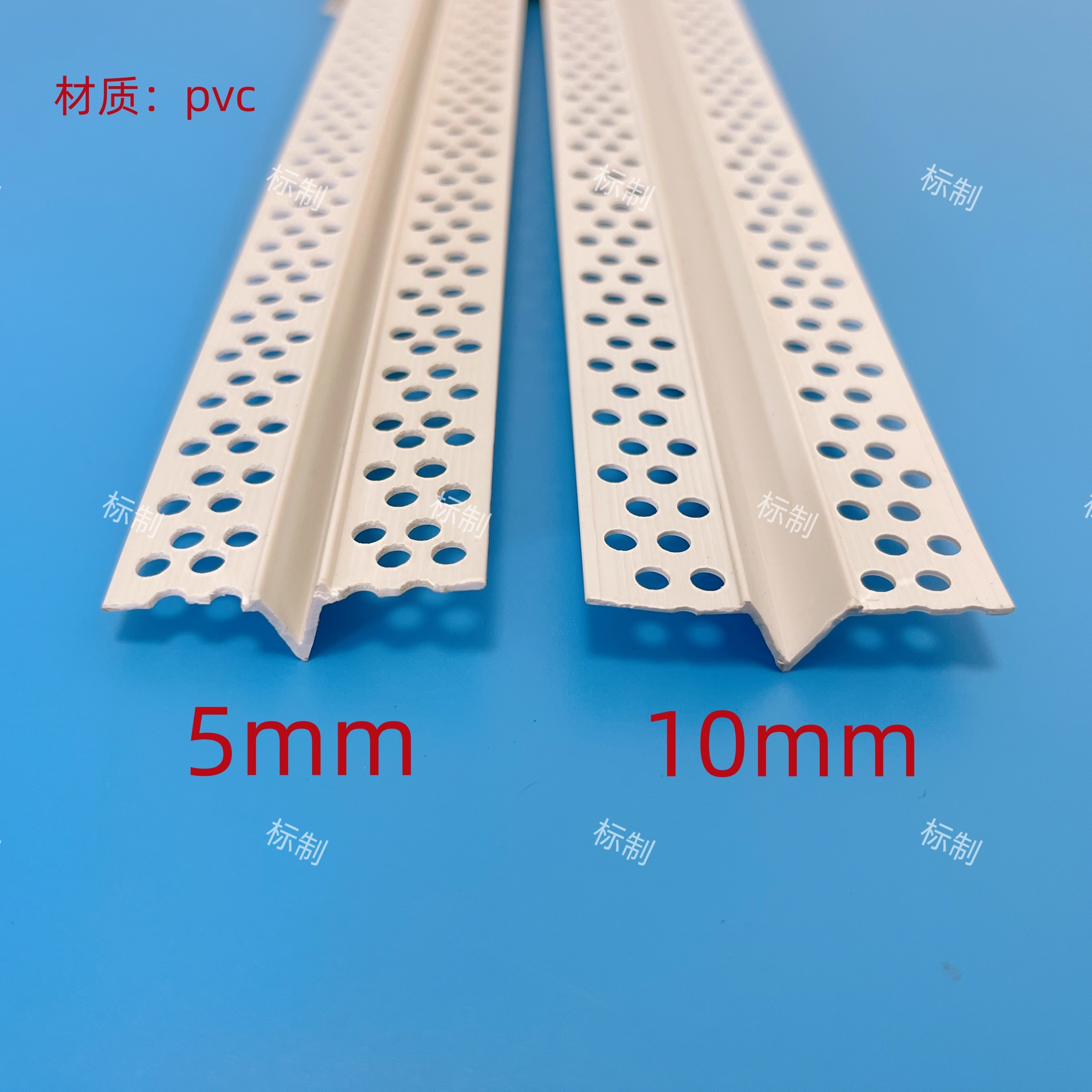 V型分隔条鸡嘴线条PVC八字分缝槽吊顶墙面凹槽白色塑料V字条45度