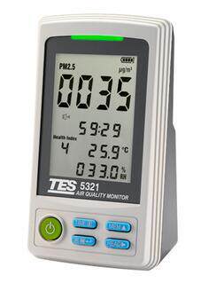TES-5321空气质量监测计PM2.5粉尘检测仪台湾泰仕原装正品