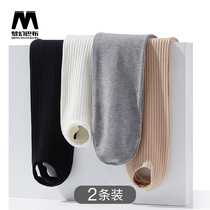 (2 pieces) childrens pantyhose spring and autumn girls leggings thin socks small middle and big children White dance socks