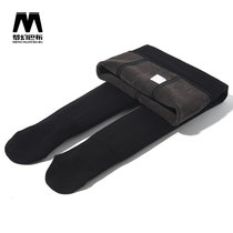 (Medium thick velvet) autumn and winter new childrens leggings plus velvet girls pantyhose baby wearing Chinese warm pants