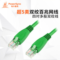 powersync UTP network cable finished cable Cate 5e cable ultra-high-speed 1 m-30 m
