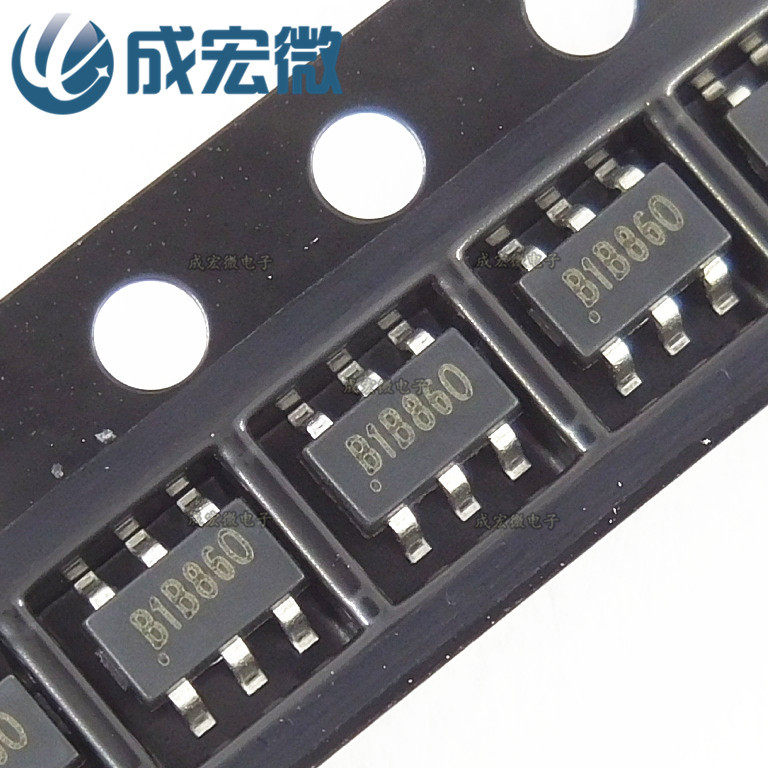 RT9293BGJ6 Screen printing B1B860 patch SOT23-6 boost converter chip new spot