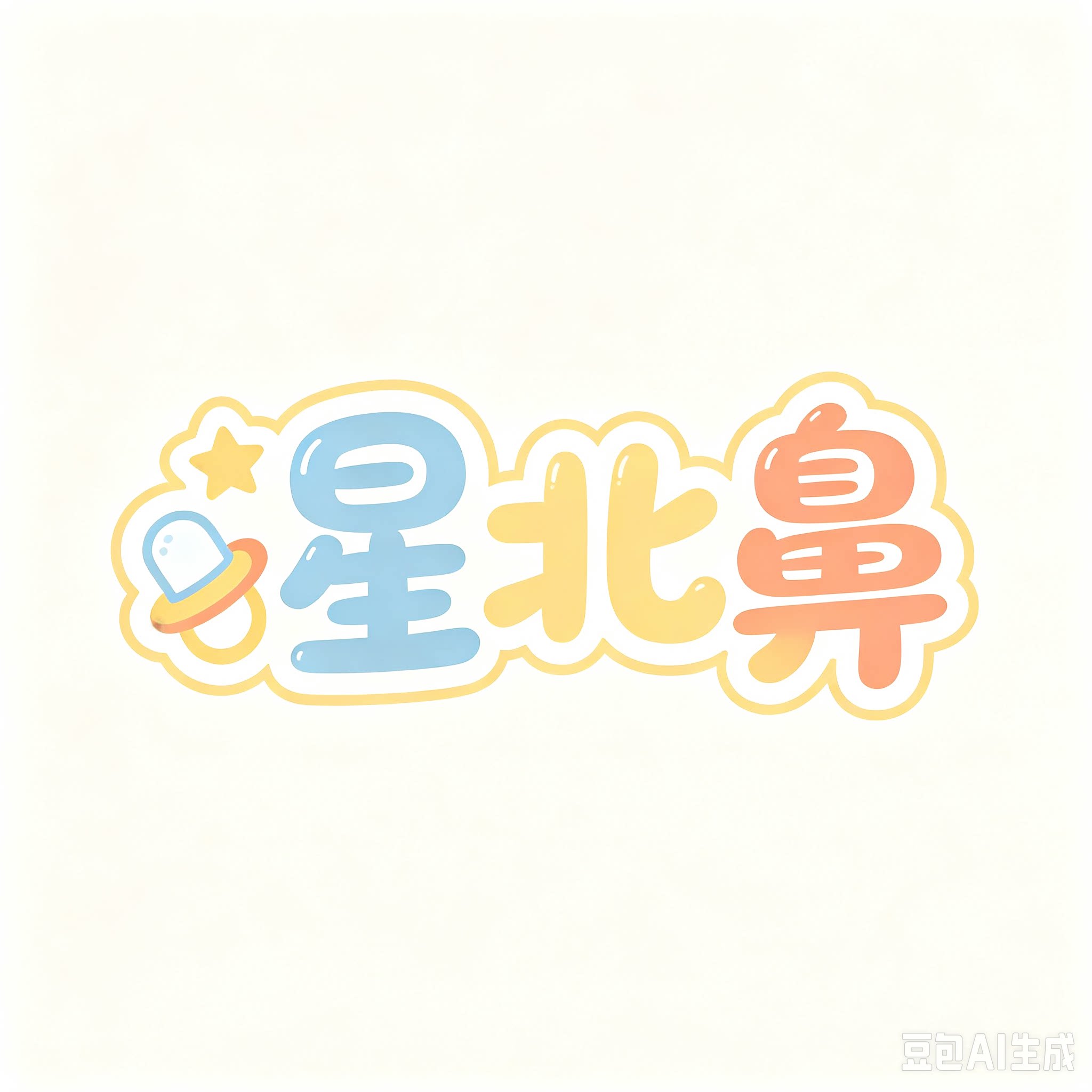 星北鼻童装的LOGO