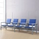 4 -Person Armrest White Board Blue