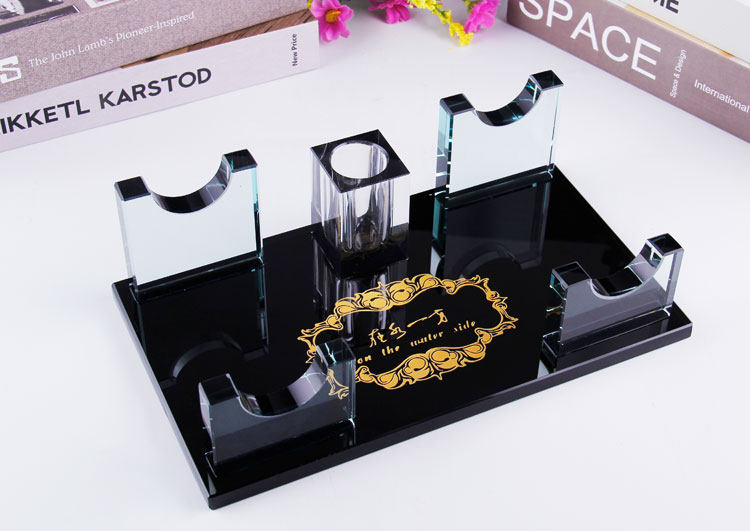 Микрофонная стойка Кристалл держатель микрофона держатель микрофона КТВ поставок настольных беспроводной микрофон держатель Кристалл держатель имидазола рабочего стола украшения KTV