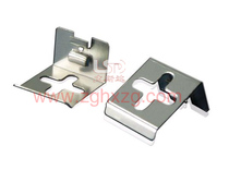 Popular convenient and fast luminous strip aluminum alloy sign lamp holder flat wall hanging BGJ iron ring chain