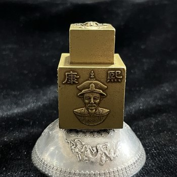 Antiques and miscellaneous collections, gilt seals of the five emperors of the qing dynasty, pure copper seals, special price