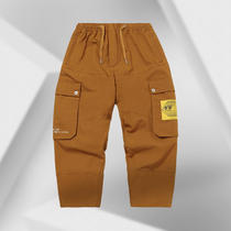 Paris Fashion Week China Li Ning Chunxia Mens Pingkou loose casual long pants AKXQ415