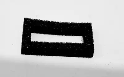 Single-lens camera reflector shock-absorbing sponge and film bin sealing sponge (monocular and fool general