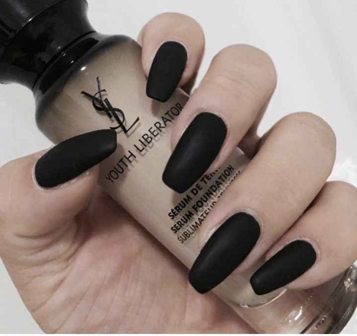 Finished Nail Art Patches, Matte Fake Nails, Short and Medium-Long Styles, Black Social Nails, Xiaohongshu Nail Art, Removable Finished Nail Art Patches, Matte Fake Nails, Short and Medium-Long Styles, Black Social Nails, Xiaohongshu Nail Art, Removable