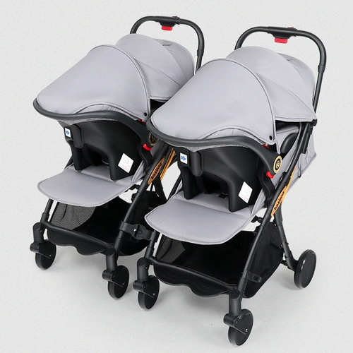 Складная съёмная двойная коляска для близнецов, Германия, дракон и феникс