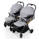 Складная съёмная двойная коляска для близнецов, Германия, дракон и феникс