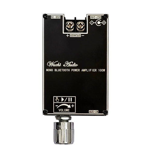 ZK-1001B Monochrome Bluetooth Audio Audio-Plate Module Lights Cannon Mid-Sound Dinger TPA3116