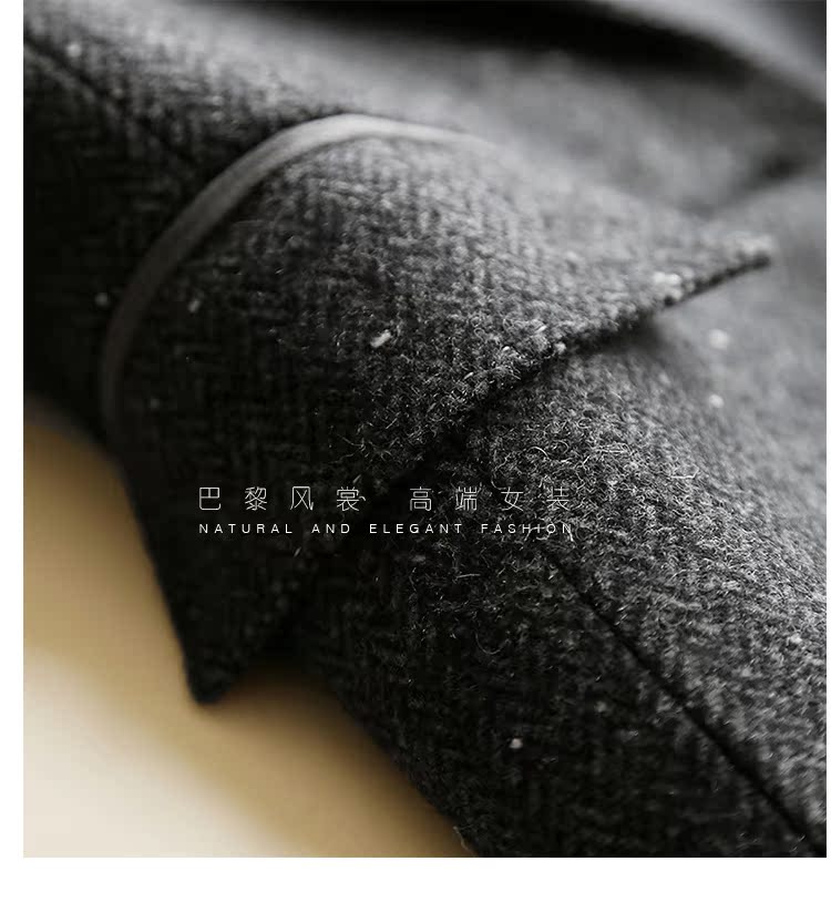 Xu hướng thời thượng của loạt cửa hàng thời trang cao cấp mô hình xương cá hoa vá vá len mỏng phù hợp với nữ bộ vest nữ công sở cao cấp